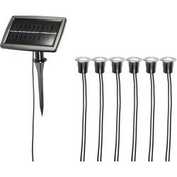 Vestavné solární osvětlení studená bílá Polarlite PL-8220865 RGB
