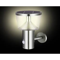 Venkovní solární nástěnné osvětlení s PIR senzorem Polarlite PL-8228605 WLSS02PIR 3 W, teplá bílá