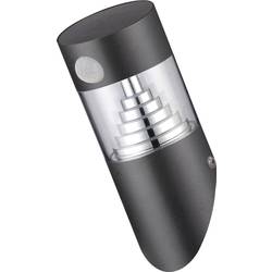 Solární nástěnné osvětlení s PIR detektorem Polarlite PL-8228615 WLDC03PIR teplá bílá, tmavě šedá