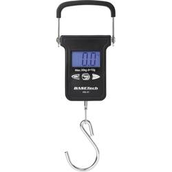 Závěsná váha Basetech HS-31, Max. váživost 30 kg, Rozlišení 10 g, černá