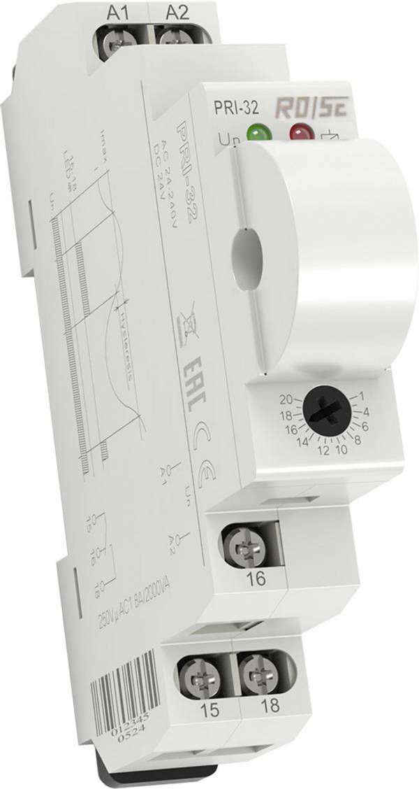 monitorovací relé RO/SE LM-Heizungen PRI-32 PRI-32, 8 A, 1 ks