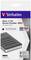 Verbatim Store 'n' Go Secure Portable SSD s kapacitou 256 GB, rozhraním USB 3.1 Gen 1 a hardwarovou 256bitovou AES šifrou. Obsahuje číselnou klávesnici.