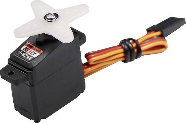 Reely micro servo  analogové servo Materiál převodovky: plast Zásuvný systém: JR