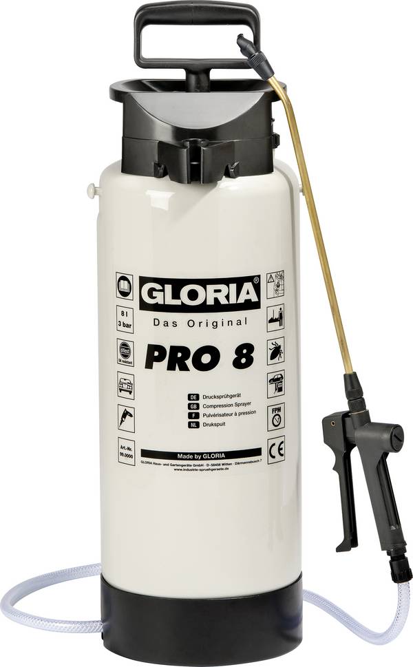 Gloria Haus und Garten 001206.0000 Pro 8 tlakový rozprašovač 8 l