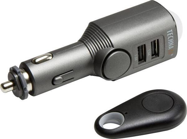 Technaxx TX-100 alarm do auta dálkové ovládání, monitorování interiéru  12 V, 24 V
