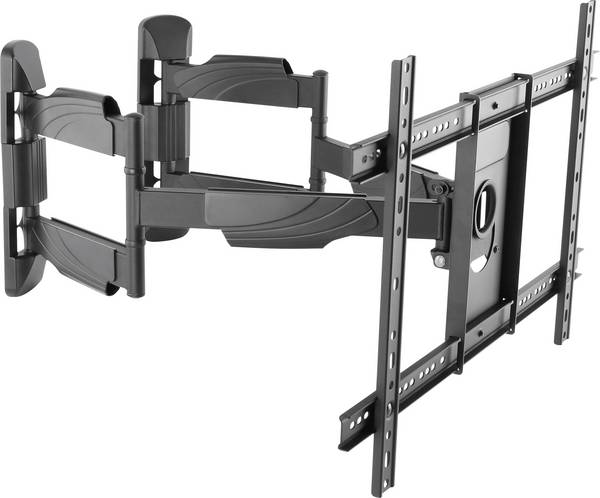 LogiLink BP0047 TV držák do rohu 94,0 cm (37") - 177,8 cm (70") otočný, naklápěcí, nakláněcí pro montáž do rohu