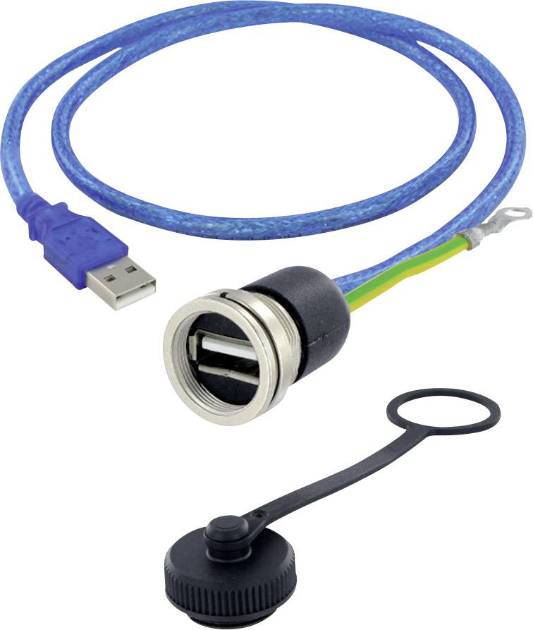 encitech 1310-0004-04 USB konektor Typ A, 2.00 m, 1 ks