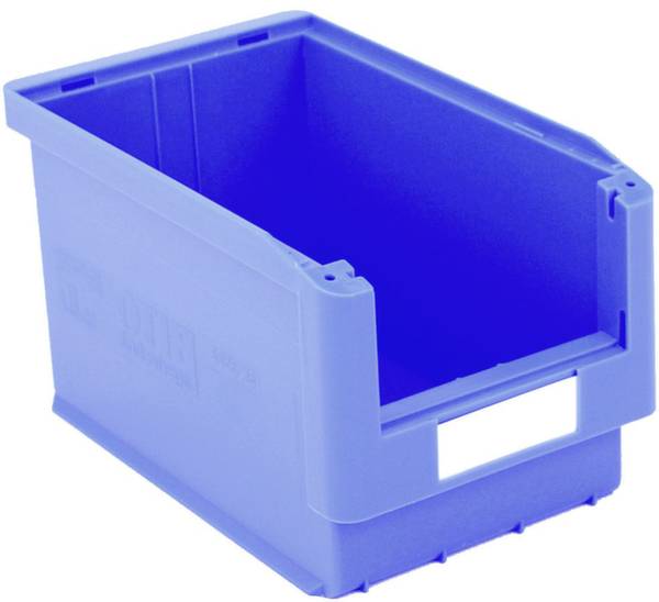 BITO Lagertechnik SK3522 skladový box , vhodné pro potraviny, (d x š x v) 350 x 210 x 200 mm, modrá, 10 ks