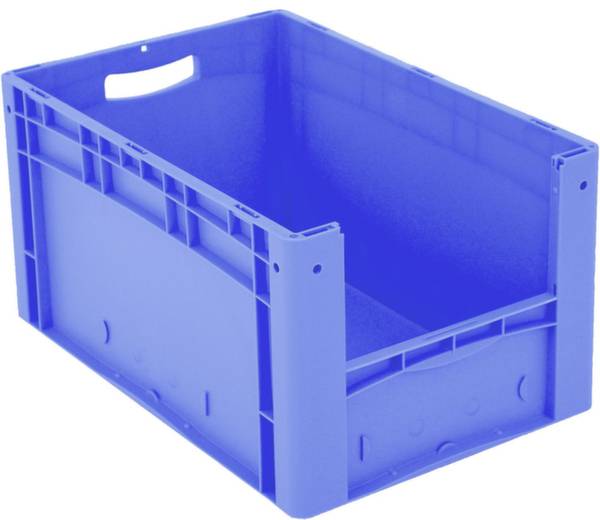 BITO Lagertechnik 1658500 skladový box , vhodné pro potraviny, (d x š x v) 600 x 400 x 320 mm, modrá, 1 ks