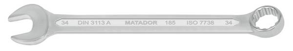 Matador Schraubwerkzeuge 01850340  očkoplochý klíč  Délka klíče (cm) (jen pro nadpis) 34 mm