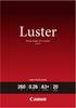 Canon Photo Paper Pro Luster LU-101 6211B008 fotografický papír DIN A3+ 260 g/m² 20 listů hedvábně lesklý