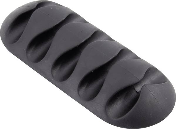 TRU COMPONENTS  držák kabelu samolepicí TC-6646560 Průměr kabelového svazku (rozsah) 6 mm (max)   černá 1 ks