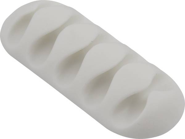 TRU COMPONENTS  držák kabelu samolepicí TC-6646548 Průměr kabelového svazku (rozsah) 8 mm (max)   šedá 1 ks