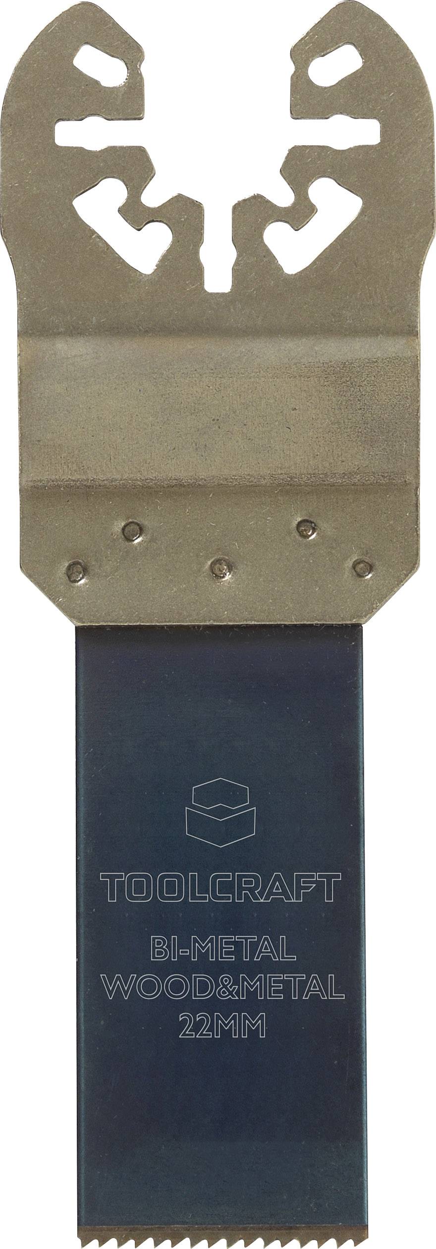 TOOLCRAFT TO-4985412 bimetalový ponorný pilový list 1 ks 22 mm 1 ks