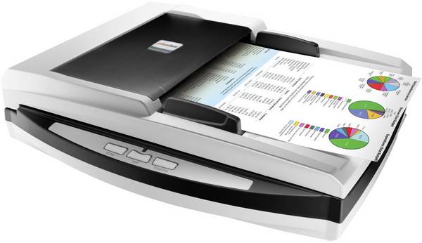Plustek SmartOffice PL4080 duplexní skener dokumentů  A4 1200 x 600 dpi 40 str./min, 80 obr./min USB