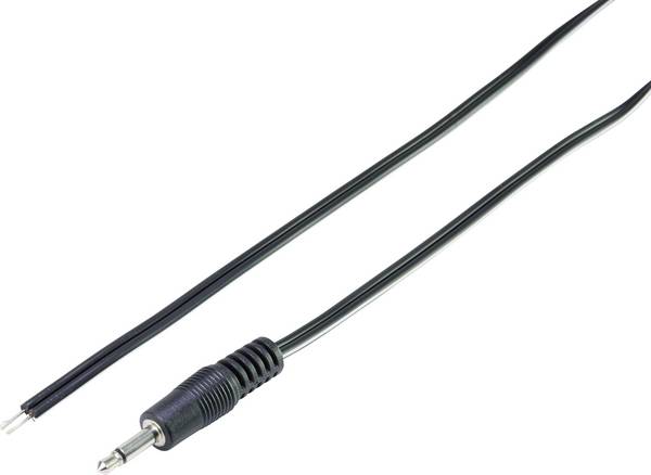 TRU COMPONENTS 93038c440 jack kabel jack zástrčka 3,5 mm - kabel s otevřenými konci mono 1 ks