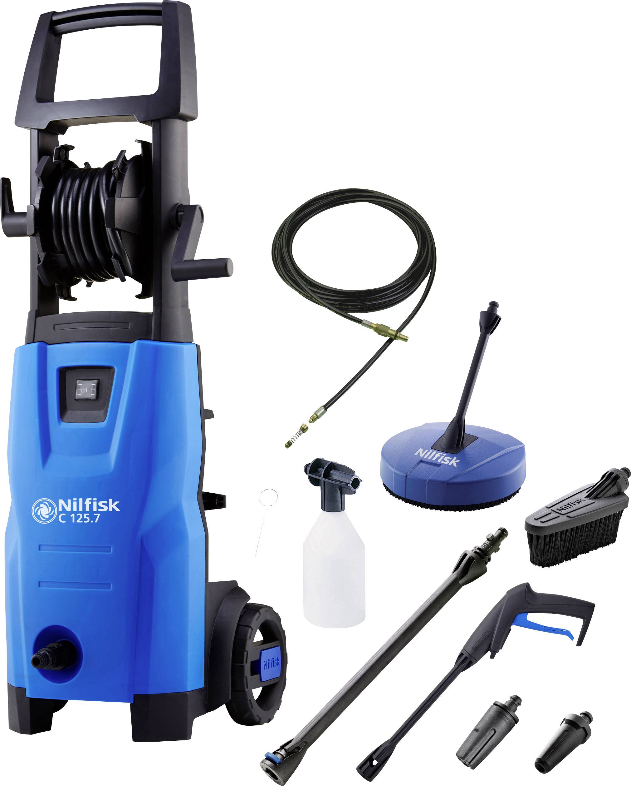 Nilfisk C 125.7-6 PCAD X- tra vysokotlaký čistič - vapka 125 bar na studenou vodu