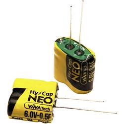 Superkondenzátor (Super Cap) VINATech WEC6R0255QGI, 2.5 F, 6 V, (Ø x v) 10.5 mm x 21 mm, 1 ks