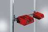 Manuflex ZB3904.3003 Boxy nosič lišta 1000 (996mm) RAL3003 rubínově červená rubínově červená