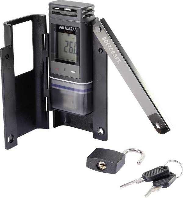 VOLTCRAFT DL-200T teplotní datalogger teplota -30 do +60 °C        funkce PDF, vč. držáku na stěnu