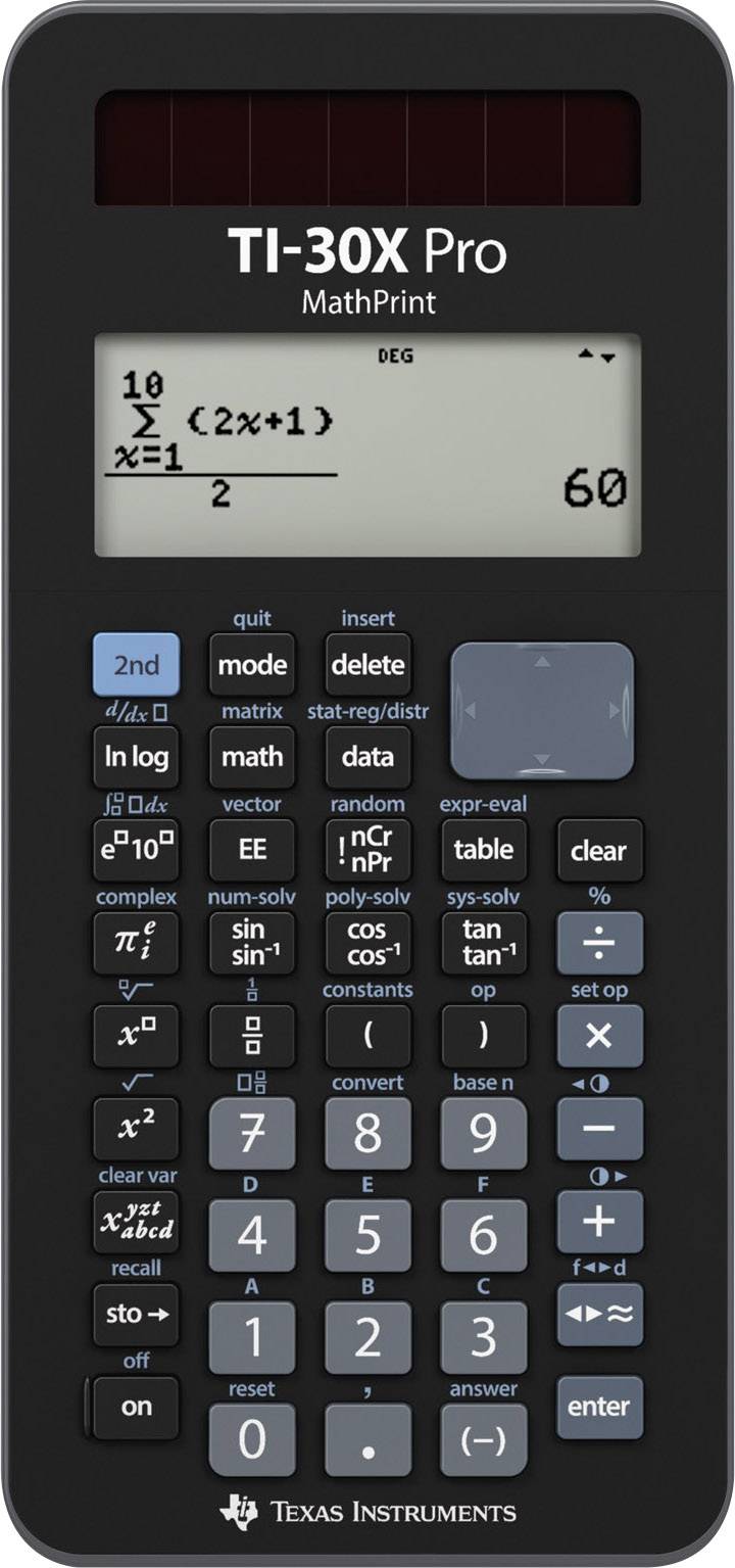 Texas Instruments TI30X Pro MathPrint školní počítač