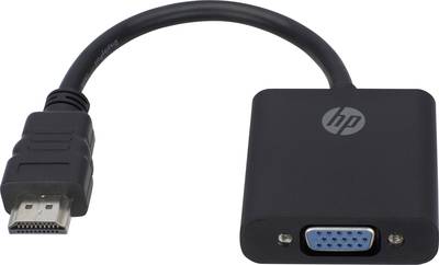 Hp Hdmi Vga Adapter 1x Hdmi Zastrcka 1x Vga Zasuvka Cerna 20 00 Cm Conrad Cz