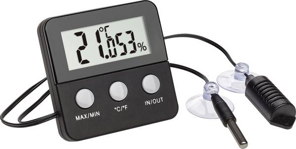 TFA Dostmann TERRACHECK teploměr a vlhkoměr černá 30.5044.01