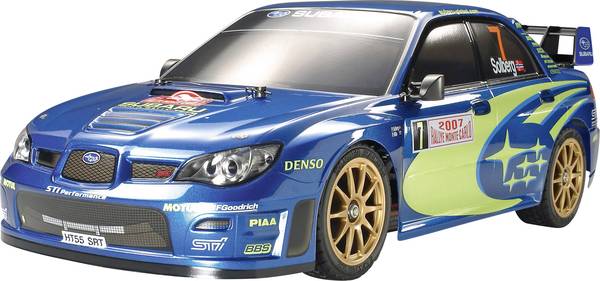 Tamiya 51289 1:10 karoserie Subaru Impreza WRC 2007 187 mm nelakovaný, nevyříznutý
