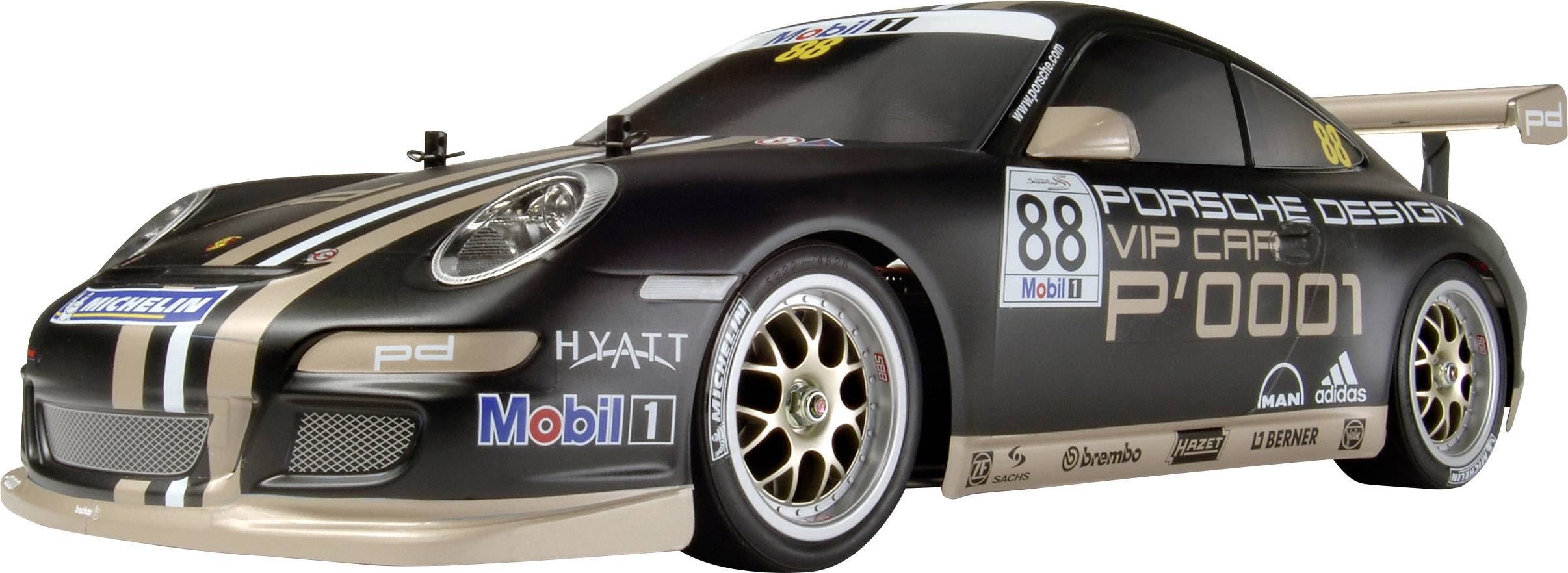 Tamiya 51336 1:10 karoserie Porsche 911 GT3 Cup VIP 190 mm nelakovaný, nevyříznutý