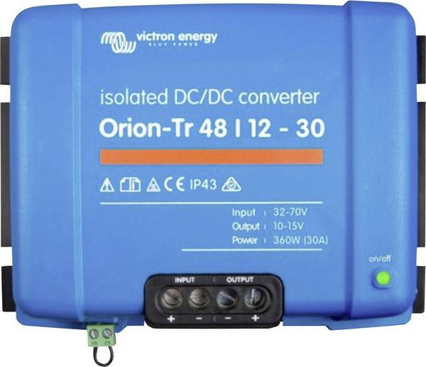 Victron Energy Orion-Tr 48/12-30A DC/DC měnič napětí 48 V/DC - 12 V/DC/40 A 430 W