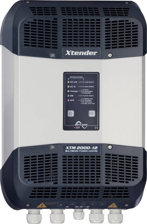 Studer síťový měnič XTM 2000-12, 2000 W, 12 V/DC -> 230 V/AC