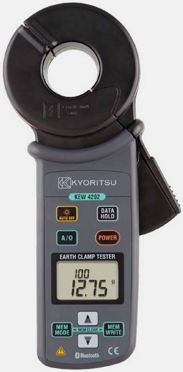 Kyoritsu KEW-4202 digitální proudové kleště, Kalibrováno dle (DAkkS), CAT IV 300 V