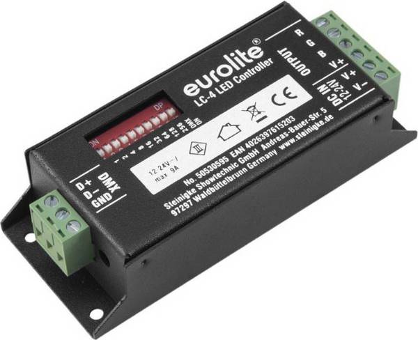 Eurolite LC-4 DMX kontrolér 3kanálový