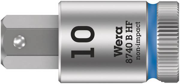 Wera 8740 B HF 05003043001 vnější šestihran vložka pro nástrčný klíč funkce zadržení 10 mm 3/8" 10 mm   3/8"