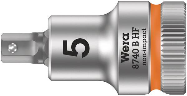Wera 8740 B HF 05003033001 vnější šestihran vložka pro nástrčný klíč funkce zadržení 5 mm 3/8" 5 mm   3/8"
