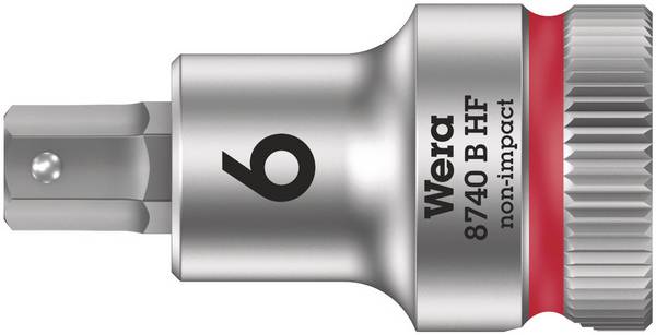 Wera 8740 B HF 05003035001 vnější šestihran vložka pro nástrčný klíč funkce zadržení 6 mm 3/8" 6 mm   3/8"