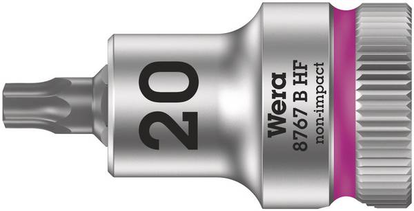 Wera 8767 B HF 05003061001 vnitřní šestihran (TX) vložka pro nástrčný klíč funkce zadržení  3/8" T 20   3/8"