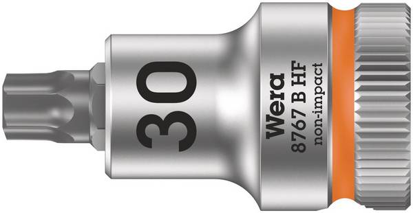 Wera 8767 B HF 05003066001 vnitřní šestihran (TX) vložka pro nástrčný klíč funkce zadržení 10 mm 3/8" T 30   3/8"