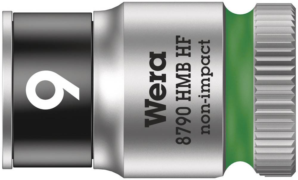Wera 8790 HMB HF 05003743001 vnější šestihran vložka pro nástrčný klíč funkce zadržení 9 mm 3/8" 9 mm 3/8"