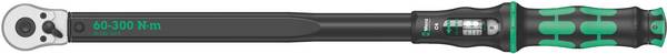Wera Click-Torque C 4, 05075623001, momentový klíč, Kalibrováno dle (ISO), s přepínací ráčnou, 1/2" (12,5 mm), 60 - 300 Nm