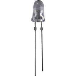 LED s vývodmi Nichia NSPG520AS Sel. gT/U/V, NSPG520AS, typ šošovky guľatý, 5 mm, zelená
