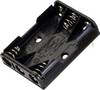 TRU COMPONENTS BH 431-1P bateriový držák 3x AAA póly kontaktu