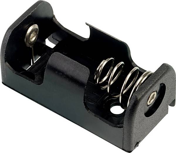 TRU COMPONENTS BH-1/2AA-2P bateriový držák 1x 1/2 AA póly kontaktu