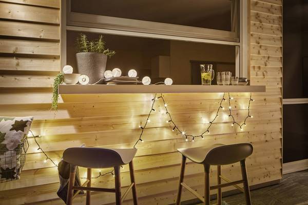 Paulmann 94166 světelný řetěz s motivem lampion venkovní  na baterii Počet žárovek 7 LED teplá bílá  s USB přípojkou