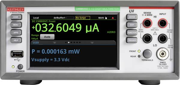 Programovatelný stolní elektrometr Keithley Kalibrováno dle DAkkS