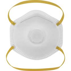 Respirátor proti jemnému prachu, s ventilom Basetech BT-1675020, 10 ks