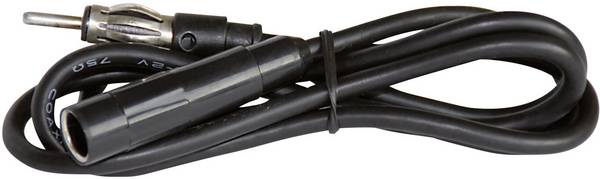 HP Autozubehör 100 cm prodlužovací kabel pro autoanténu  DIN 150 Ω   60102