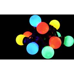 LED světelný řetěz s motivem, vánoční koule Polarlite PL-8391410, vnitřní/venkovní, přes napájecí zdroj do zásuvky, LED 10, RGB, 5 m