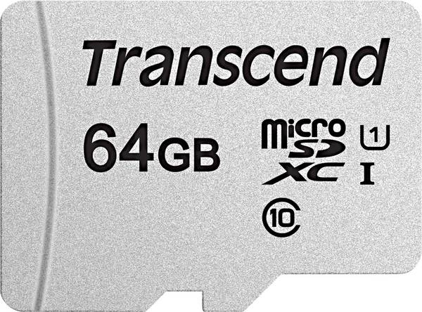 Transcend Premium 300S paměťová karta microSDXC  64 GB Class 10, UHS-I, UHS-Class 1