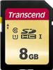 Transcend Premium 500S karta SDHC 8 GB Class 10, UHS-I, UHS-Class 1